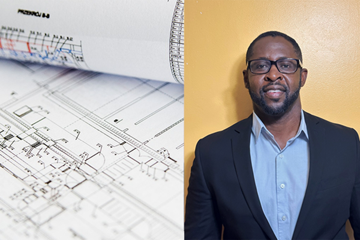 Gilbert Odonkor works hard to provide a path to success for Hennepin County construction businesses within Elevate Hennepin.