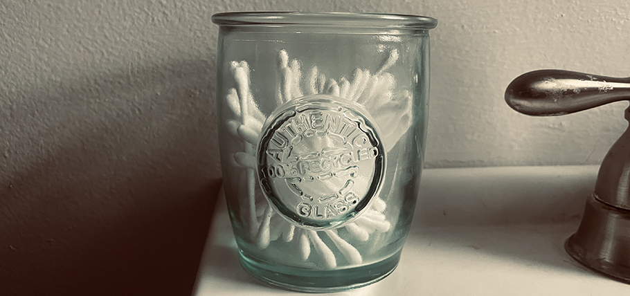 Reuse a candle jar