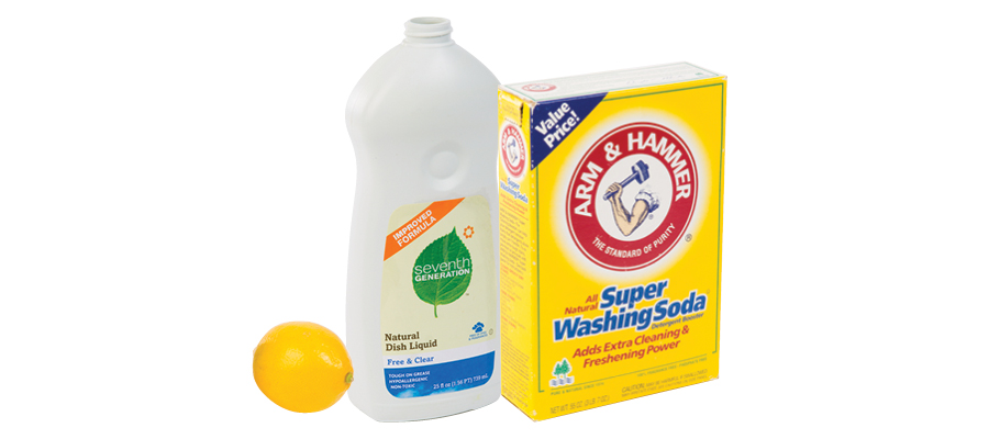 Make your own dishwashing soap green cleaner