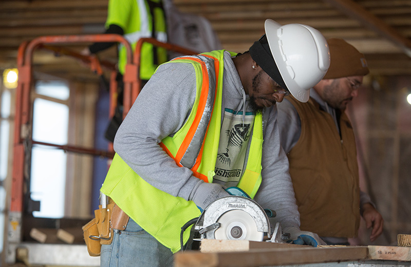 Trainee learning on-the-job skills